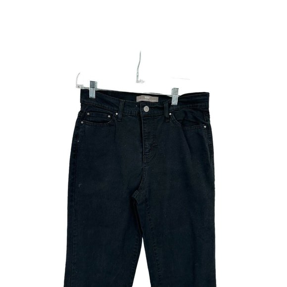 Women's Levi's Jeans Perfectly Slimming Boot Cut 512 Black Size 10 L/C Inseam 33 - Picture 6 of 10